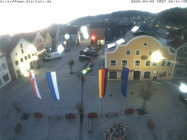 Archiv Foto Webcam Westansicht Marktplatz Dietfurt