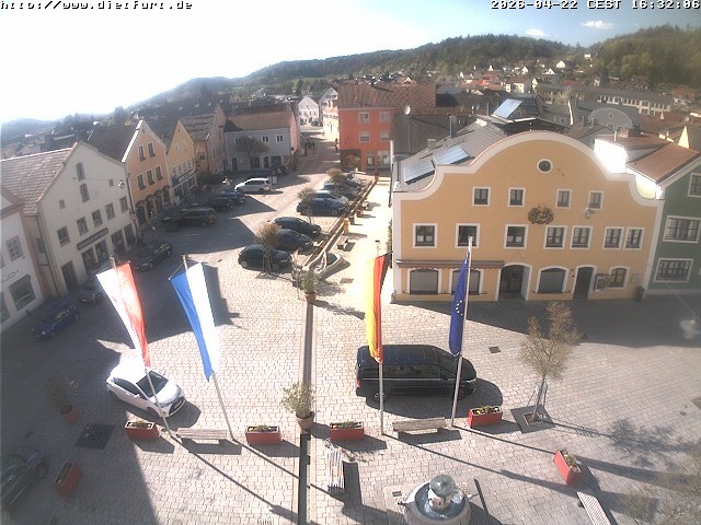 Archiv Foto Webcam Westansicht Marktplatz Dietfurt