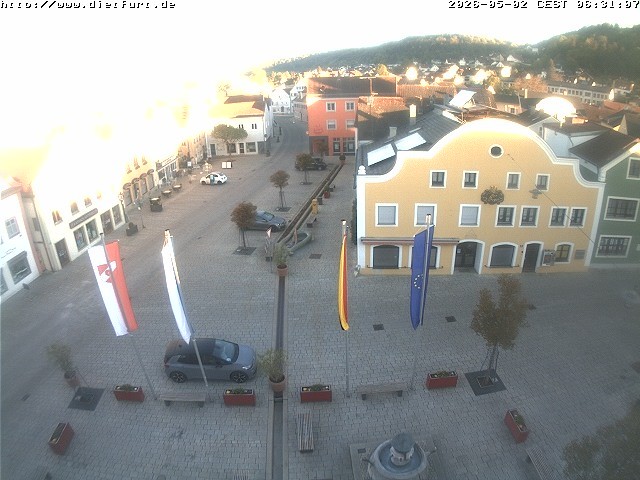 Archiv Foto Webcam Westansicht Marktplatz Dietfurt