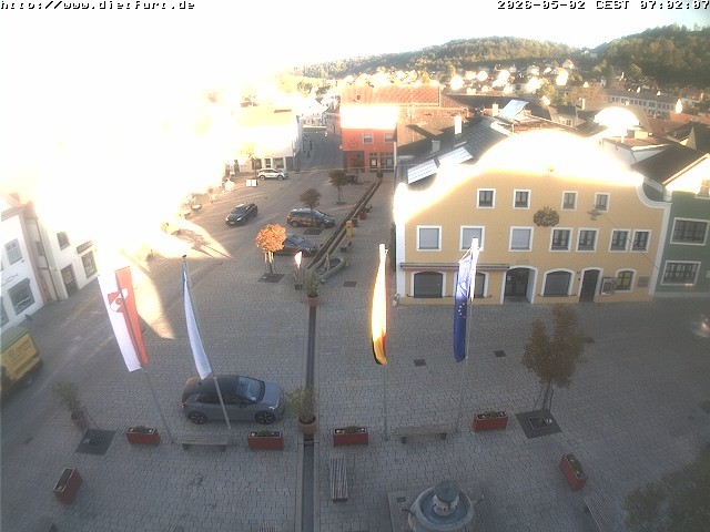 Archiv Foto Webcam Westansicht Marktplatz Dietfurt