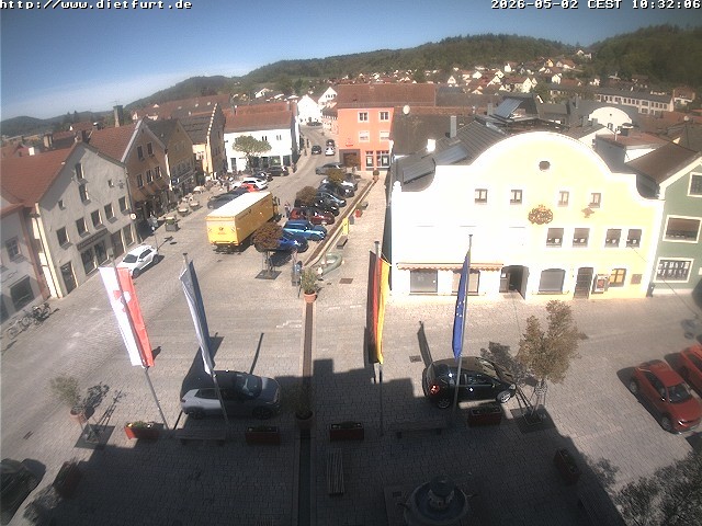 Archiv Foto Webcam Westansicht Marktplatz Dietfurt