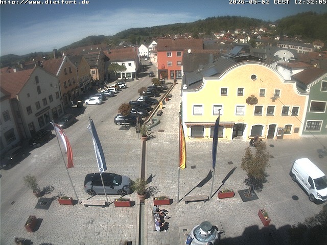 Archiv Foto Webcam Westansicht Marktplatz Dietfurt