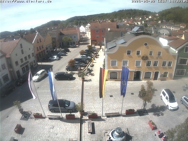 Archiv Foto Webcam Westansicht Marktplatz Dietfurt