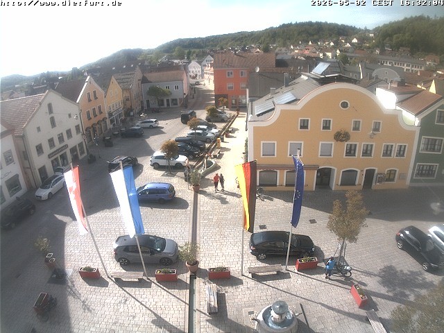 Archiv Foto Webcam Westansicht Marktplatz Dietfurt
