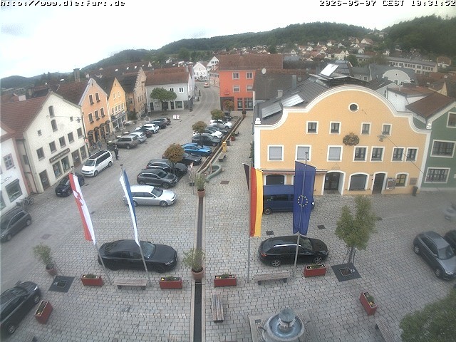 Archiv Foto Webcam Westansicht Marktplatz Dietfurt