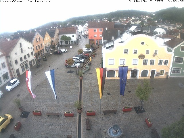 Archiv Foto Webcam Westansicht Marktplatz Dietfurt