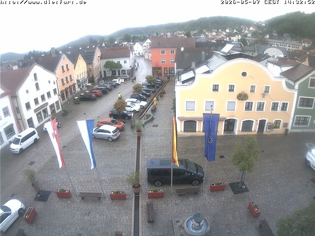 Archiv Foto Webcam Westansicht Marktplatz Dietfurt