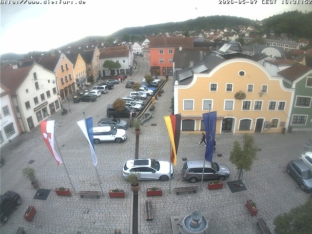 Archiv Foto Webcam Westansicht Marktplatz Dietfurt