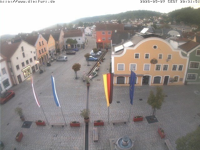 Archiv Foto Webcam Westansicht Marktplatz Dietfurt