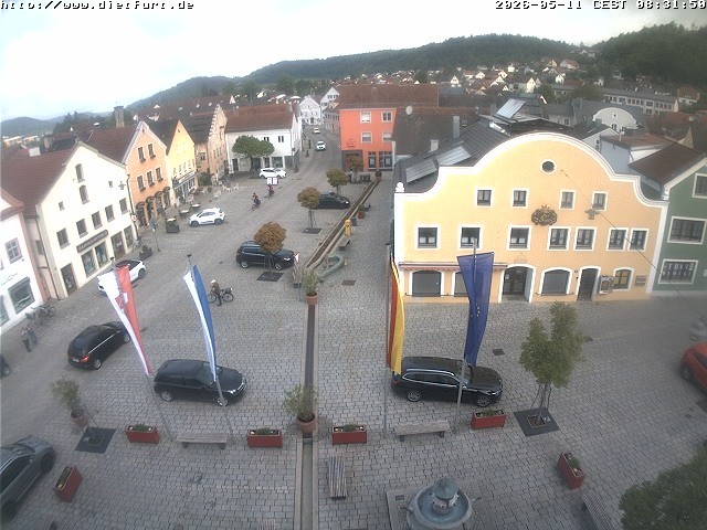 Archiv Foto Webcam Westansicht Marktplatz Dietfurt
