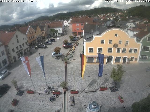 Archiv Foto Webcam Westansicht Marktplatz Dietfurt