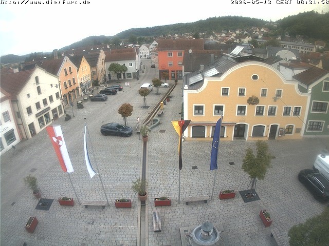 Archiv Foto Webcam Westansicht Marktplatz Dietfurt