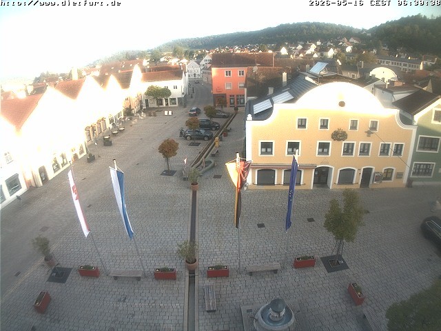 Archiv Foto Webcam Westansicht Marktplatz Dietfurt