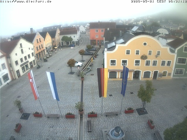 Archiv Foto Webcam Westansicht Marktplatz Dietfurt