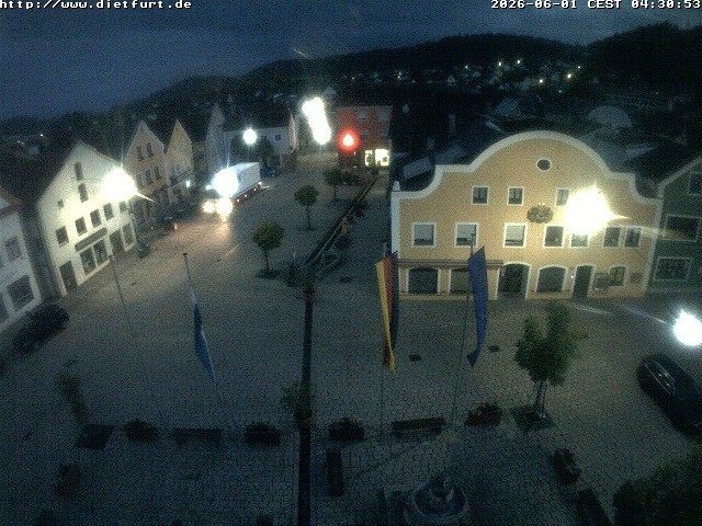 Archiv Foto Webcam Westansicht Marktplatz Dietfurt