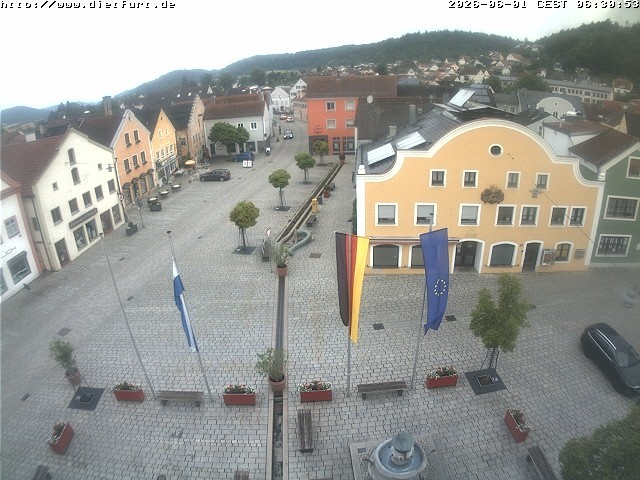 Archiv Foto Webcam Westansicht Marktplatz Dietfurt