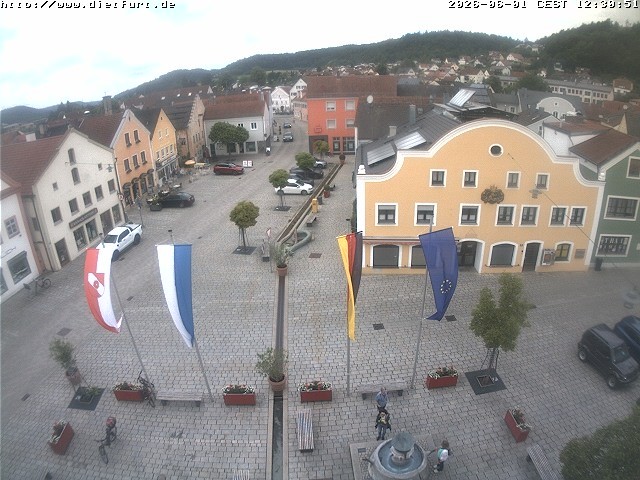 Archiv Foto Webcam Westansicht Marktplatz Dietfurt