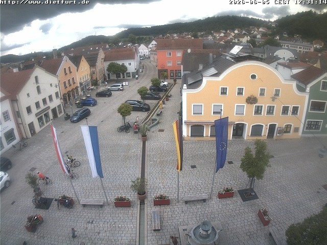 Archiv Foto Webcam Westansicht Marktplatz Dietfurt