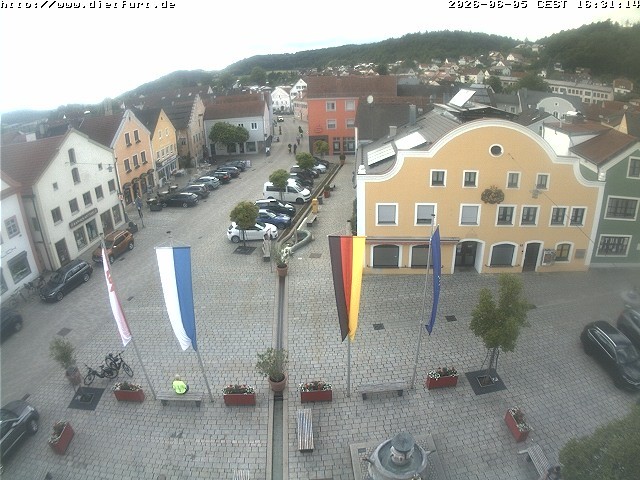 Archiv Foto Webcam Westansicht Marktplatz Dietfurt