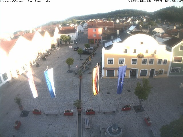 Archiv Foto Webcam Westansicht Marktplatz Dietfurt