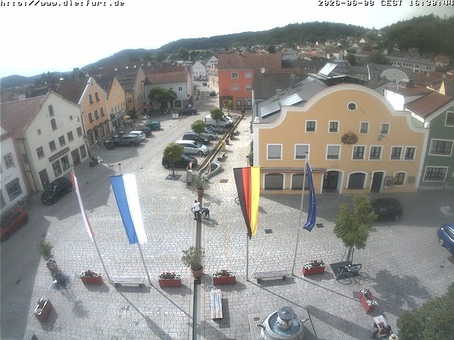 Archiv Foto Webcam Westansicht Marktplatz Dietfurt