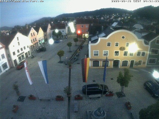 Archiv Foto Webcam Westansicht Marktplatz Dietfurt