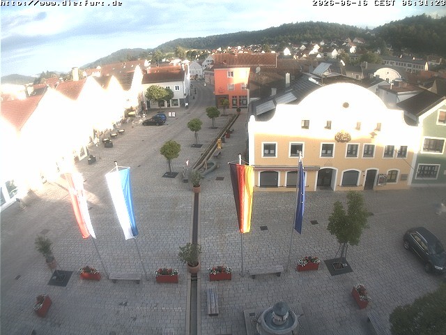 Archiv Foto Webcam Westansicht Marktplatz Dietfurt