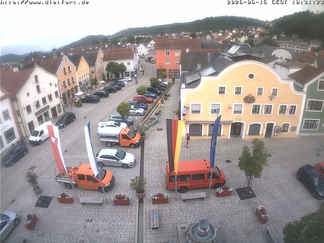 Archiv Foto Webcam Westansicht Marktplatz Dietfurt