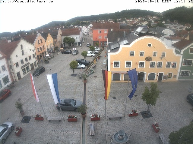 Archiv Foto Webcam Westansicht Marktplatz Dietfurt