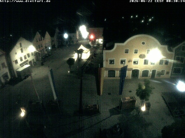 Archiv Foto Webcam Westansicht Marktplatz Dietfurt