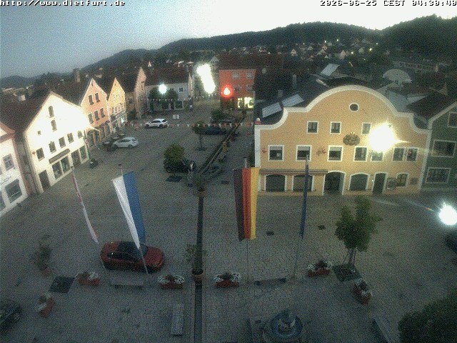 Archiv Foto Webcam Westansicht Marktplatz Dietfurt