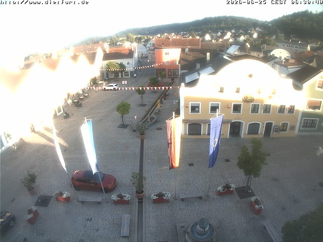 Archiv Foto Webcam Westansicht Marktplatz Dietfurt