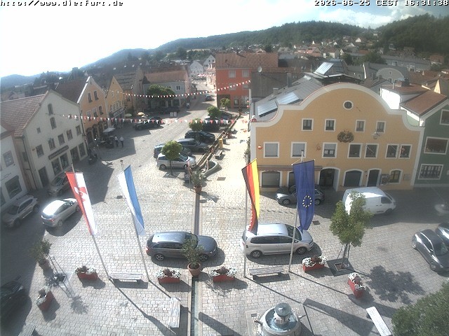 Archiv Foto Webcam Westansicht Marktplatz Dietfurt