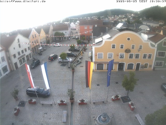 Archiv Foto Webcam Westansicht Marktplatz Dietfurt