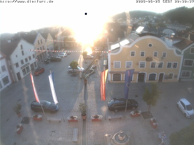 Archiv Foto Webcam Westansicht Marktplatz Dietfurt