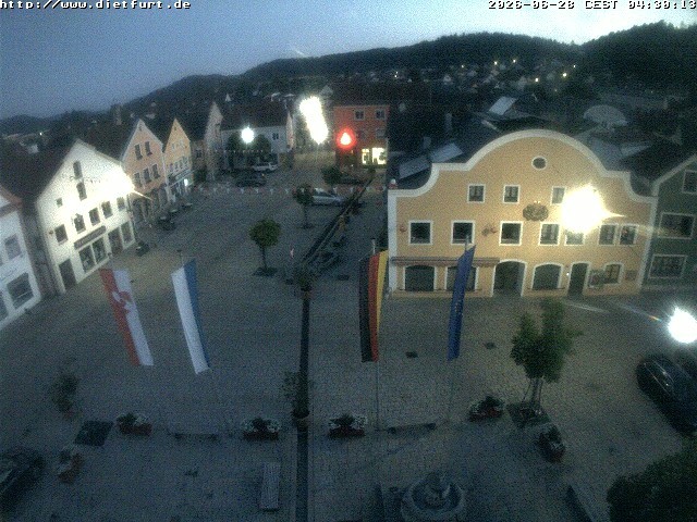 Archiv Foto Webcam Westansicht Marktplatz Dietfurt