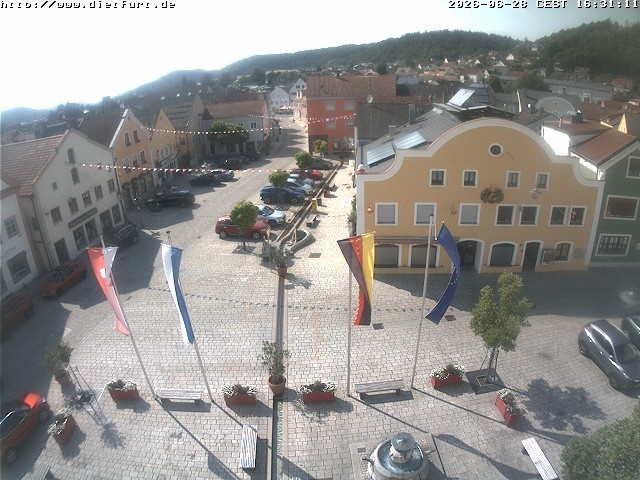 Archiv Foto Webcam Westansicht Marktplatz Dietfurt