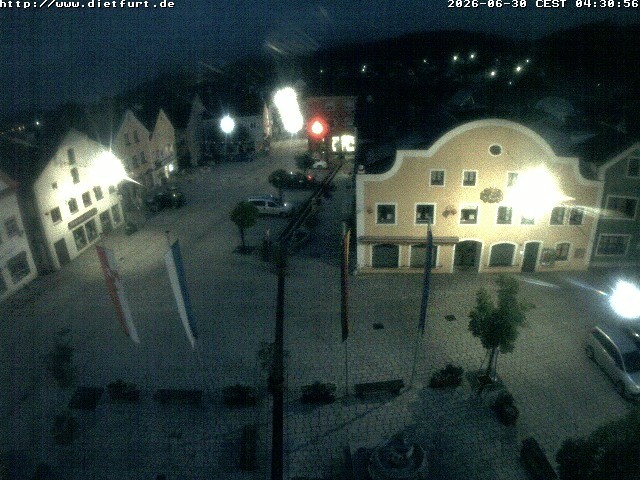 Archiv Foto Webcam Westansicht Marktplatz Dietfurt