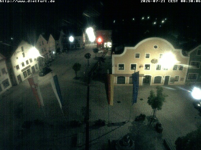 Archiv Foto Webcam Westansicht Marktplatz Dietfurt
