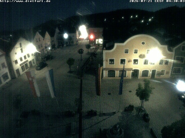 Archiv Foto Webcam Westansicht Marktplatz Dietfurt