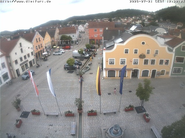Archiv Foto Webcam Westansicht Marktplatz Dietfurt