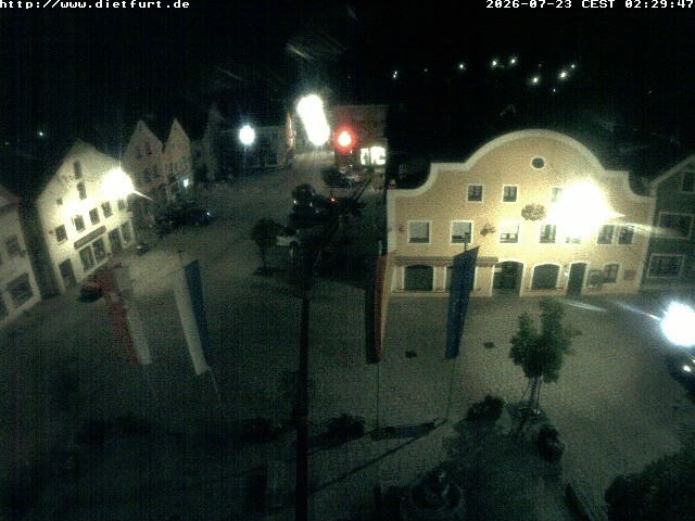 Archiv Foto Webcam Westansicht Marktplatz Dietfurt