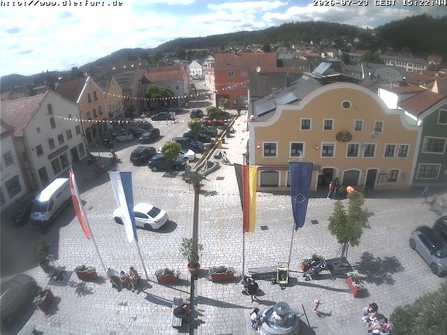 Archiv Foto Webcam Westansicht Marktplatz Dietfurt