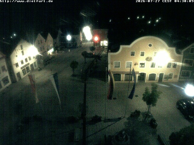 Archiv Foto Webcam Westansicht Marktplatz Dietfurt