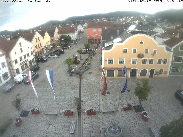 Archiv Foto Webcam Westansicht Marktplatz Dietfurt