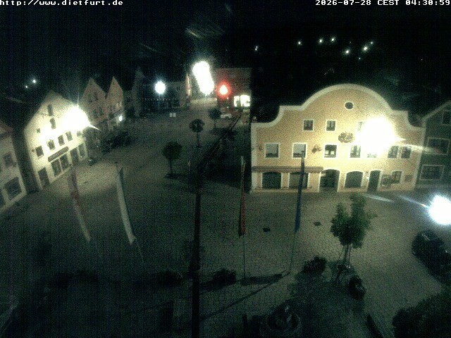 Archiv Foto Webcam Westansicht Marktplatz Dietfurt