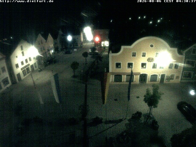 Archiv Foto Webcam Westansicht Marktplatz Dietfurt