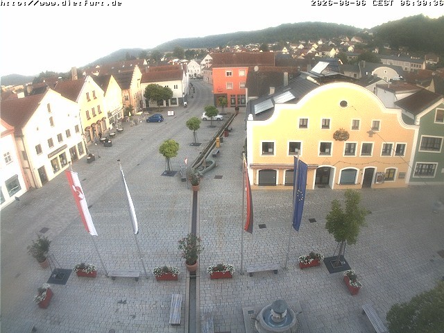 Archiv Foto Webcam Westansicht Marktplatz Dietfurt