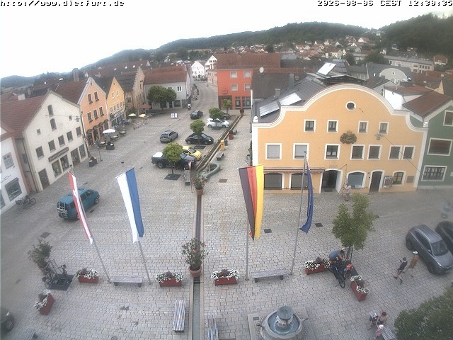 Archiv Foto Webcam Westansicht Marktplatz Dietfurt