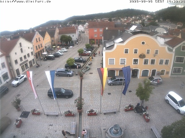 Archiv Foto Webcam Westansicht Marktplatz Dietfurt